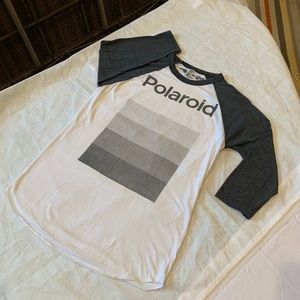 American Apparel polaroid raglan
